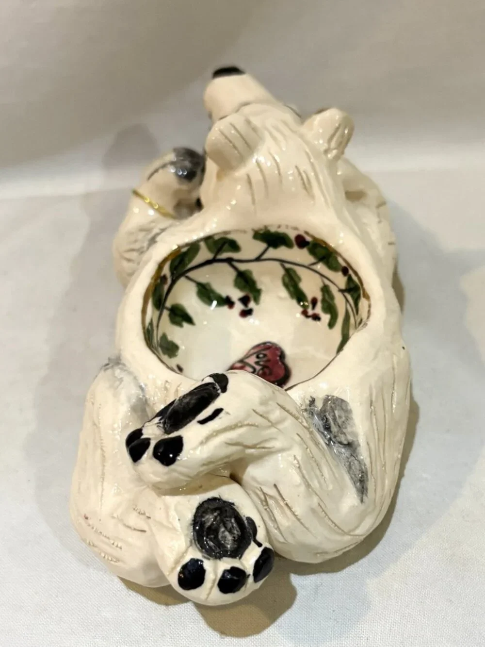 Blue Sky Polar Bear Votive Tealight Candle Holder Heather Goldminc LOVE Valentin